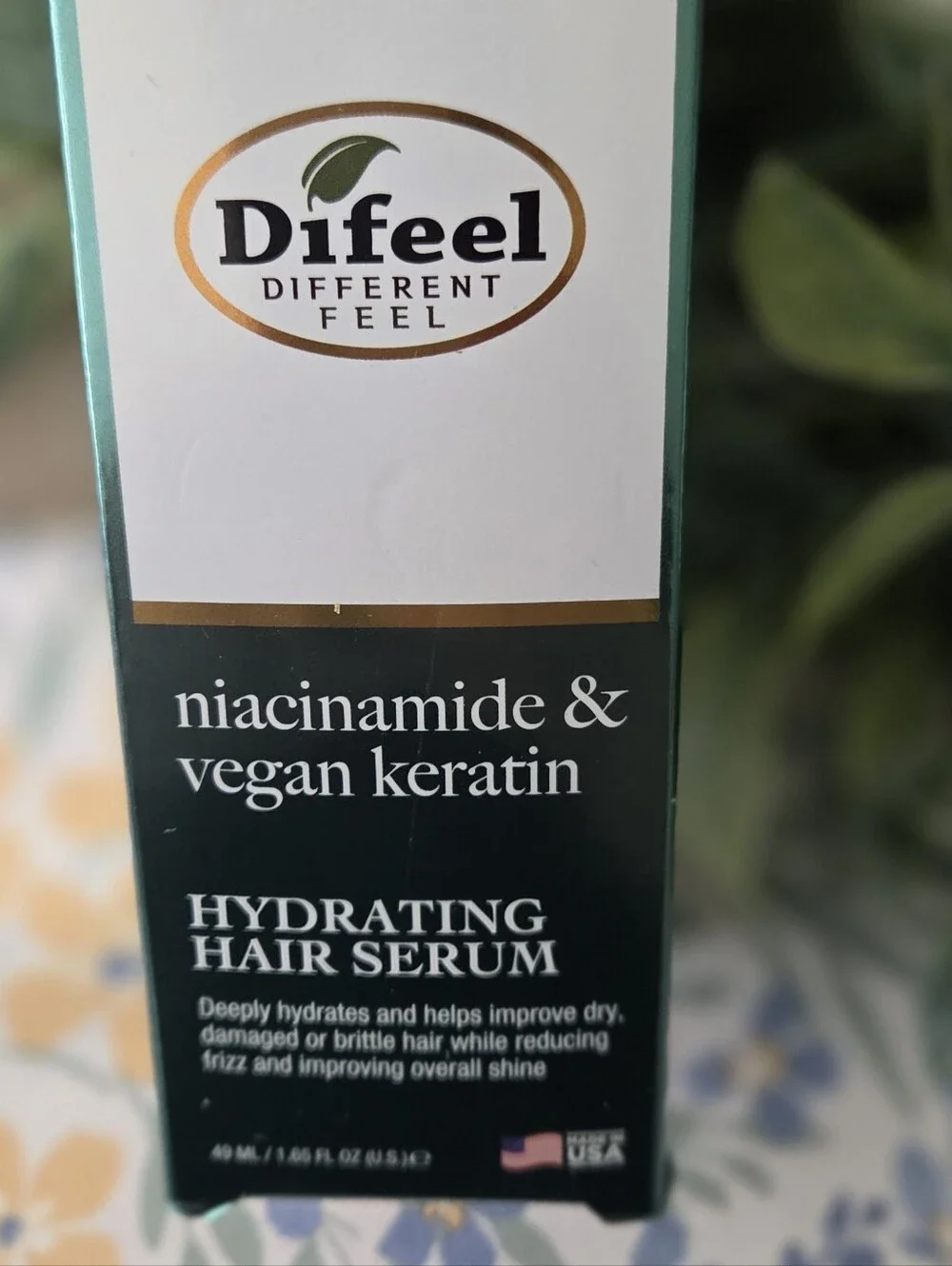 Difeel Hydrating Hair Serum with Niacinamide & Vegan Keratin